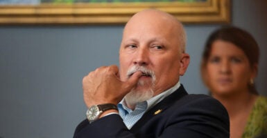 Rep. Chip Roy listens during a House Rules Committee meeting on the One Big Beautiful Bill Act