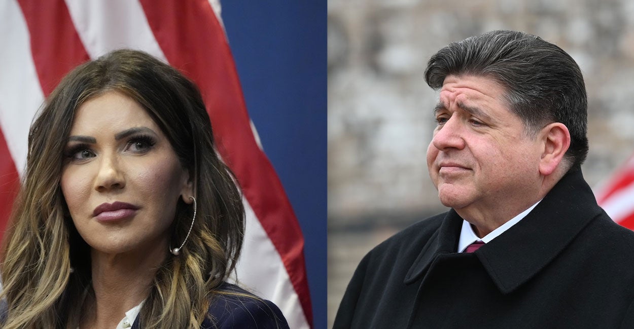 Noem Pledges ‘Surge’ of Resources to Chicago After Gov. JB Pritzker Calls Top Immigration Official a ‘Snowflake’ 