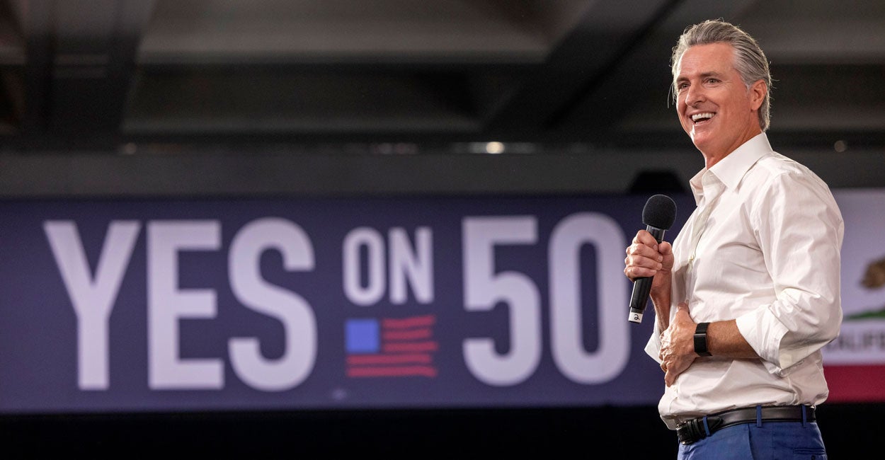 California Voters Approve of Newsom’s War Against Trump for 2026 Midterm Control