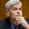 Chairman Sen. Bill Cassidy, R-L.A., listens during a hearing with the Senate Committee on Health, Education, Labor, and Pensions in the Dirksen Senate Office Building in Washington, D.C.