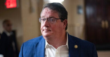 Rep. Randy Fine, the first congressman to wear a kippah on the House floor, spoke at the National Task Force to Combat Antisemitism