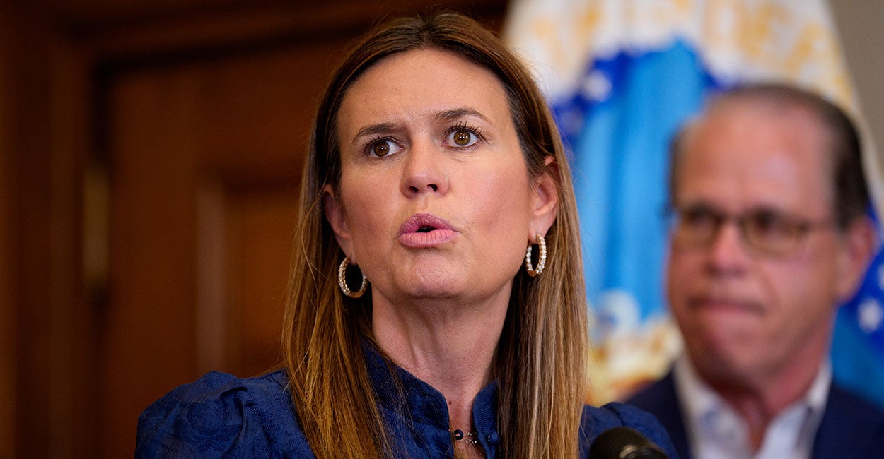 Sarah Huckabee Sanders Distances Herself From Woke School Counselor Association Criticized for Promoting DEI