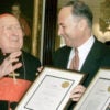 Cardinal John O'Connor receives the Congressional Gold Medal