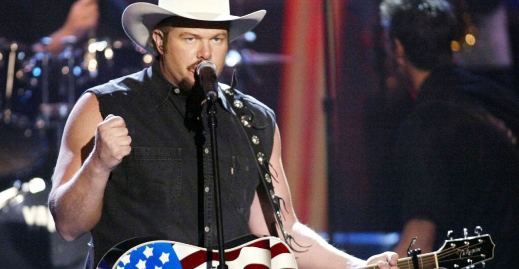 Singer Toby Keith.