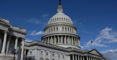 The U.S. Capitol building on Nov. 10, 2025.