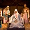 A nativity scene is on display in the U.S.