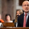 FCC Chair Brendan Carr testifying before Congress.