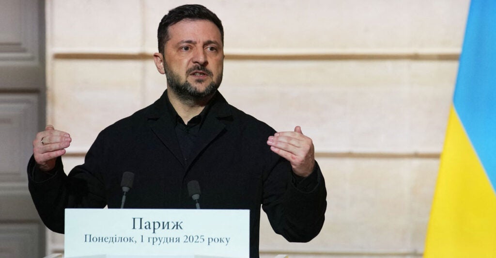 Ukrainian President Volodymyr Zelenskyy