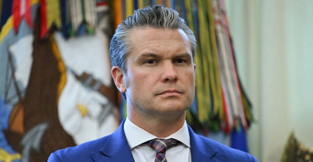 War Secretary Pete Hegseth