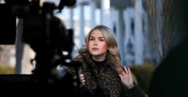 White House press secretary Karoline Leavitt announced her second pregnancy Friday.