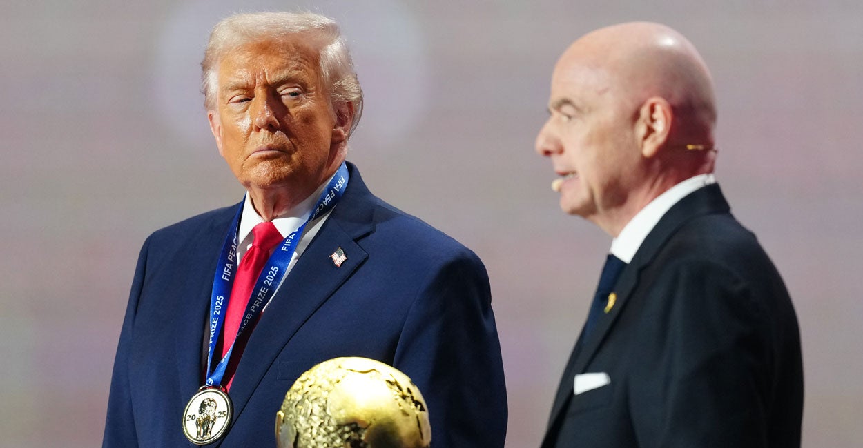 Trump Receives First Ever ‘FIFA Peace Prize’