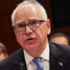 Minnesota Gov. Tim Walz testifies before the House Oversight Committee in the United States capitol.