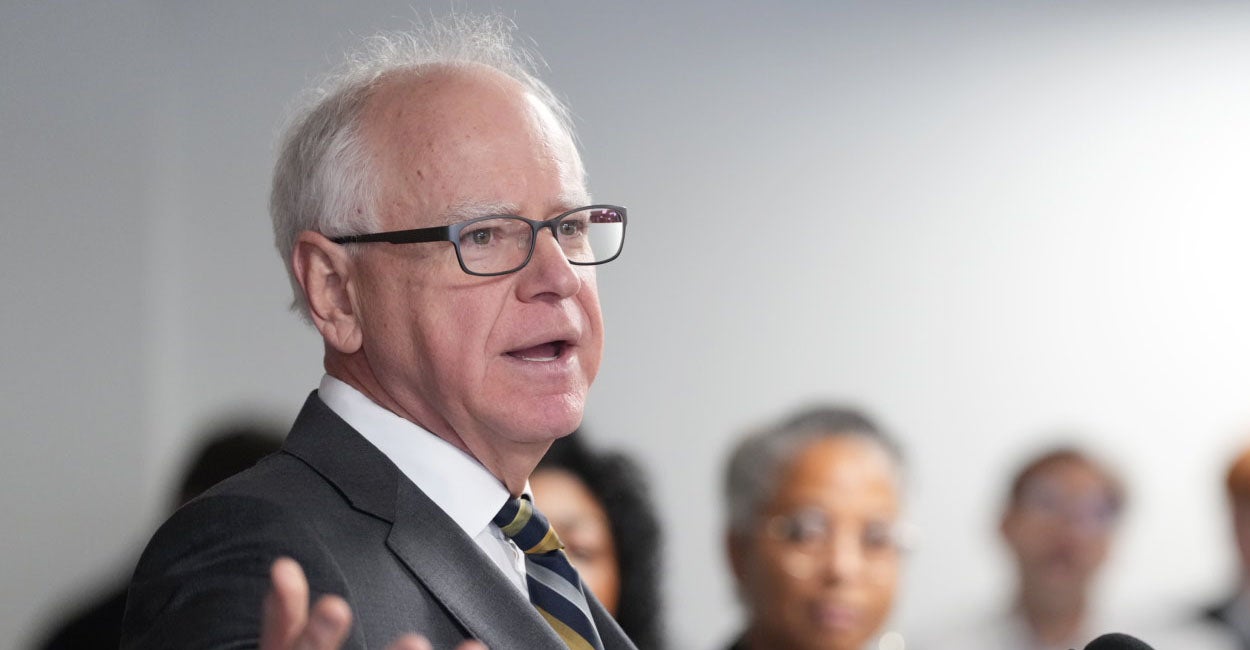 Tim Walz Says State Could Deploy National Guard After ICE-Involved Shooting