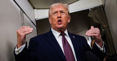 President Donald Trump tells Iranian protesters 