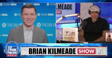 Rob Bluey and Tyrus on the Brian Kilmeade Show