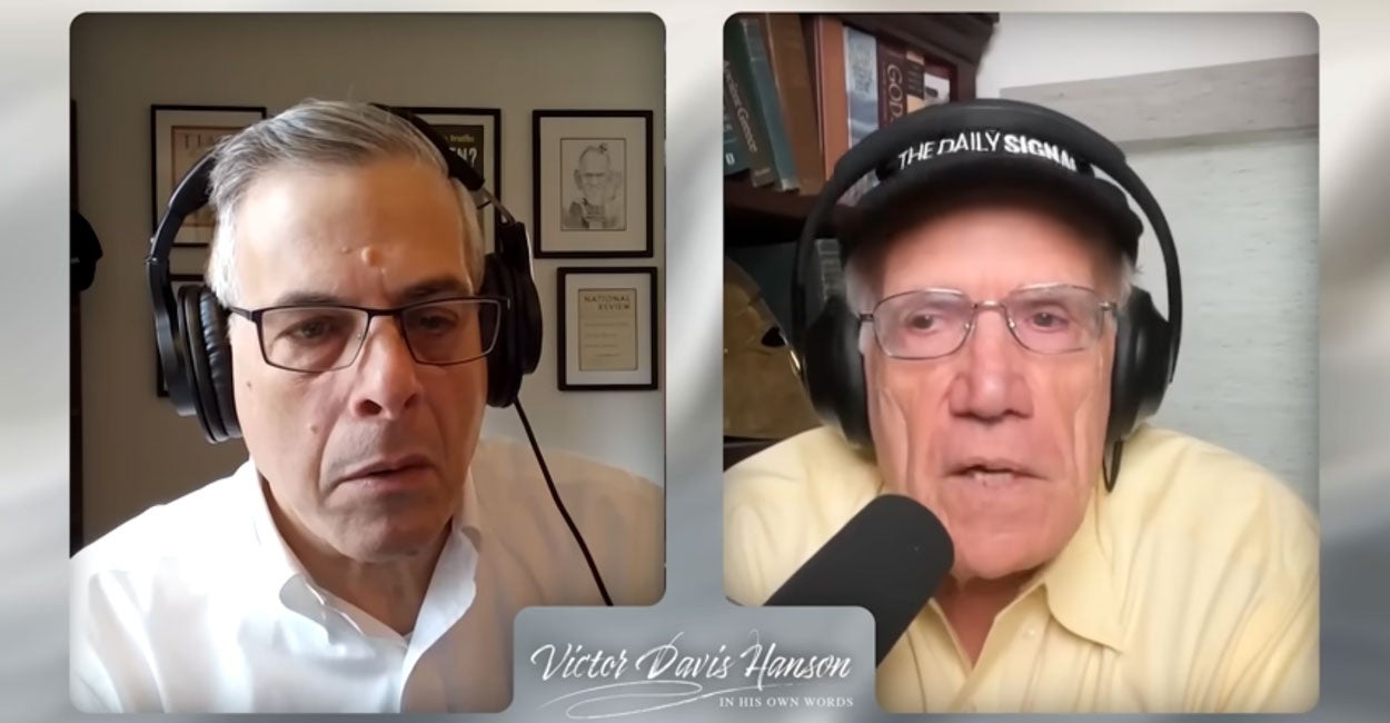 Victor Davis Hanson’s Co-Host Shares Update on Lung Cancer Recovery