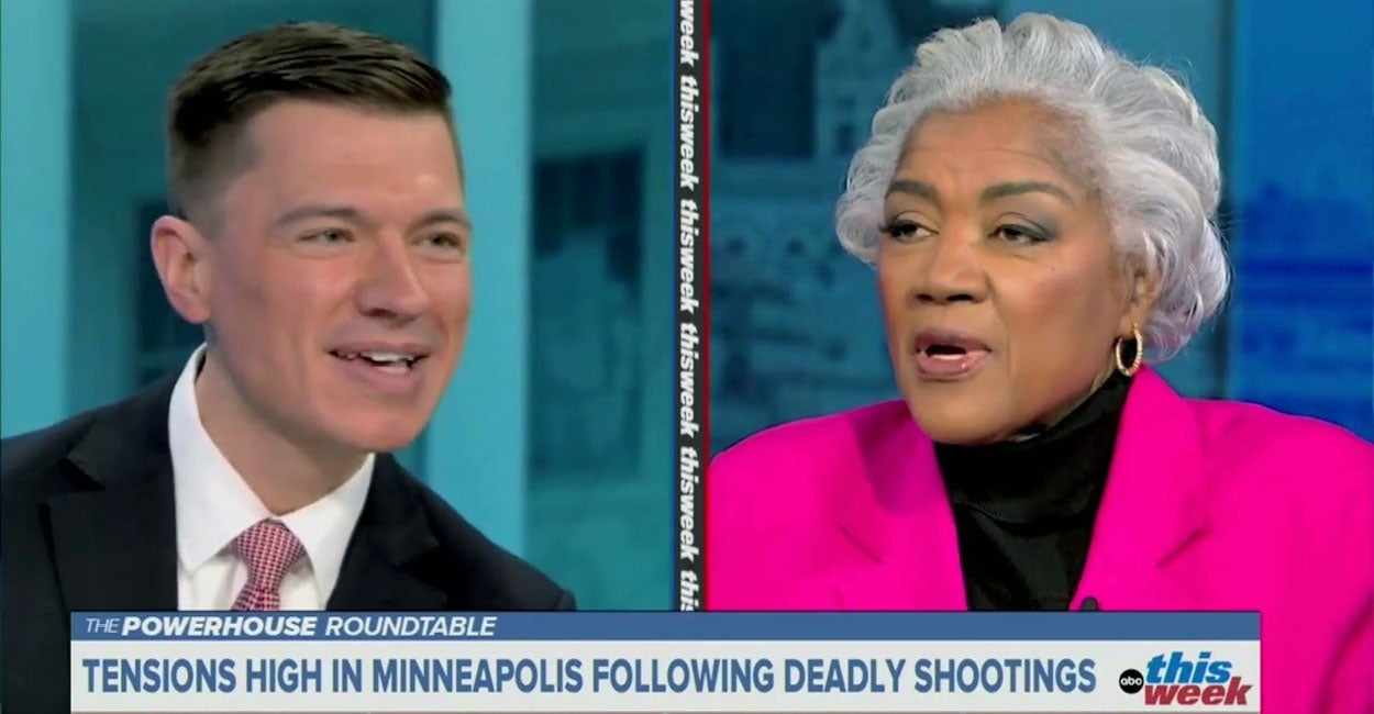 Donna Brazile Calls ICE Agents ‘Hooded Thugs’ in ABC News Debate With Daily Signal’s Rob Bluey