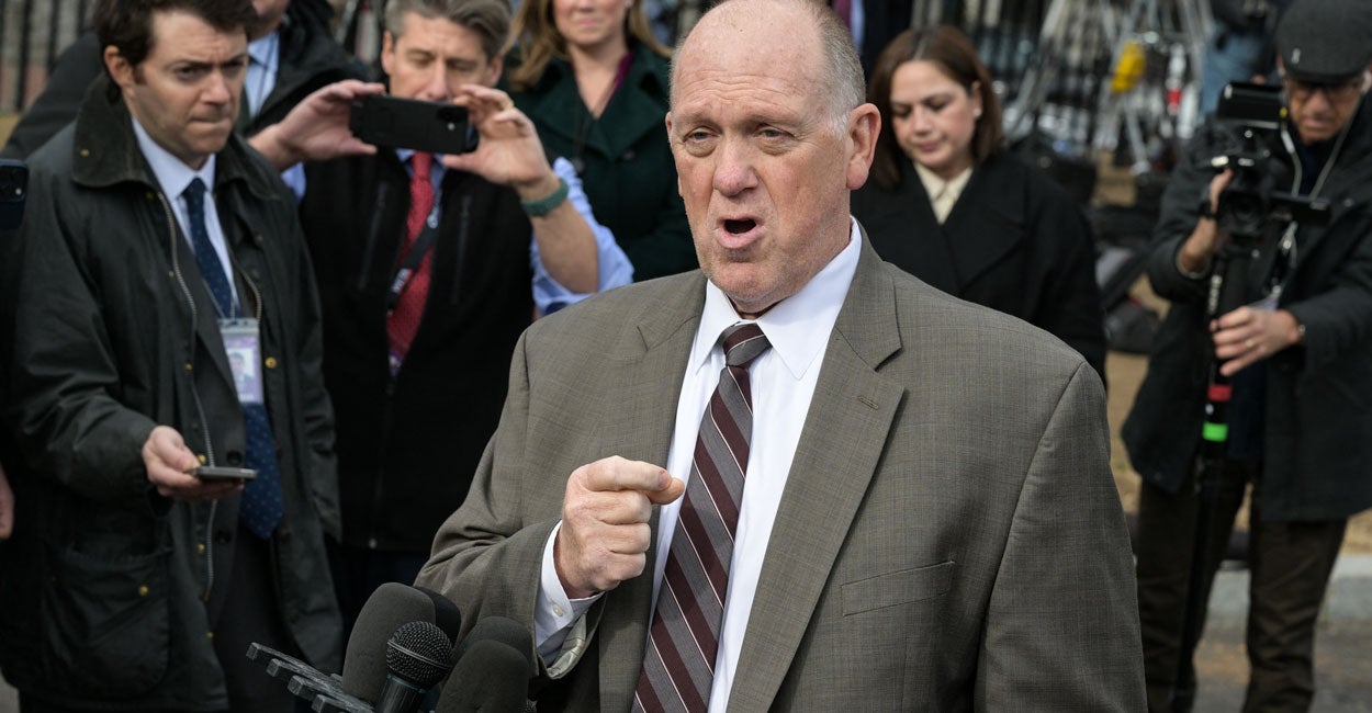 Border Czar Tom Homan Meets With Democrats in Minnesota   