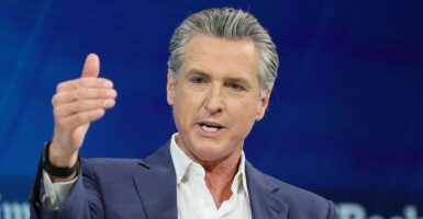 California Gov. Gavin Newsom's administration won in court, with a stay blocking an injunction against his gender secrecy policies in school.