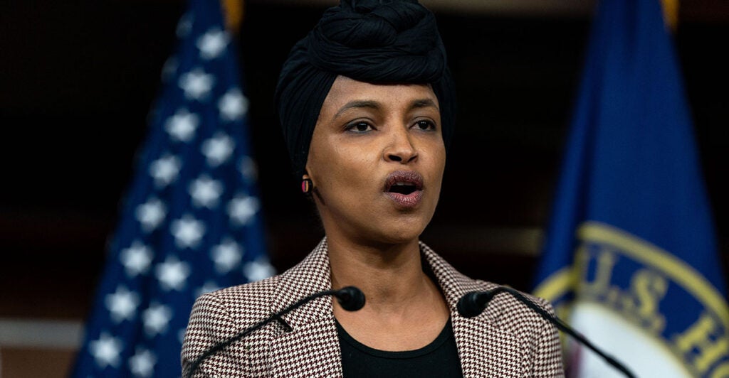 Ilhan Omar is spreading dangerous neo-Confederate rhetoric in calling ICE an "occupying force."