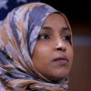 Ilhan Omar at press conference