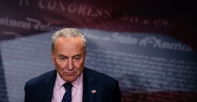 Senate Majority Leader Chuck Schumer (D-NY).