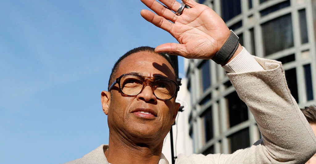 LOS ANGELES, CALIFORNIA - JANUARY 30: Journalist Don Lemon gestures before issuing a statement to media outside federal court on January 30, 2026 in Los Angeles, California. Lemon was arrested in Beverly Hills in connection to a protest he had covered at a Minnesota church. He was released without bail and is scheduled to appear in federal court in Minneapolis on February 9th. (Photo by Mario Tama/Getty Images)