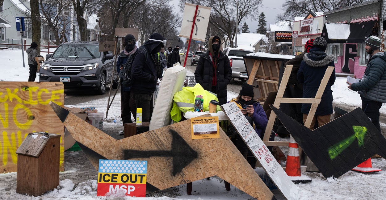 Why Are Anti-ICE Activists Building Borders?