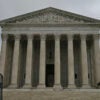 A view of the US Supreme Court in Washington, DC, on February 20, 2026. The US Supreme Court ruled Friday that Donald Trump exceeded his authority in imposing a swath of tariffs that upended global trade, blocking a key tool the president has wielded to impose his economic agenda. (Photo by Drew ANGERER / AFP via Getty Images)