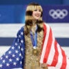 Gold medalist Alysa Liu of Team United States poses for a photo during the medal ceremony for the Women's Single Skating at the Milano Cortina 2026 Winter Olympic games on February 19, 2026 in Milan, Italy.