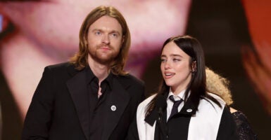 Billie Eilish, with her brother Finneas O'Connell by her side, said that 