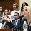 US Attorney General Pam Bondi testifies before a House Judiciary Committee hearing on "Oversight of the Department of Justice" on Capitol Hill in Washington, DC, on February 11, 2026.