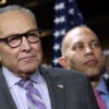 Chuck Schumer is among the senators who stuffed the government funding bill with earmarks for groups that oppose President Trump's policies.