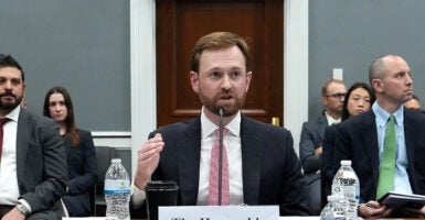WASHINGTON, DC - MAY 15: Federal Trade Commission Chairman Andrew Ferguson testifies before the House Appropriations Committee Subcommittee on Financial Services and General Government in the Rayburn House Office Building on May 15, 2025 in Washington, DC. The Subcommittee held an oversight hearing on the U.S. Federal Trade Commission. (Photo by Kevin Dietsch/Getty Images)