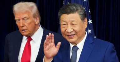 U.S. President Donald Trump and Chinese leader Xi Jinping.