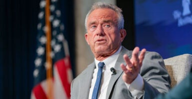 U.S. Secretary of Health and Human Services Robert F. Kennedy Jr. speaks at The Heritage Foundation on February 09, 2026 in Washington, DC. The Heritage Foundation held an event to celebrate one year of 