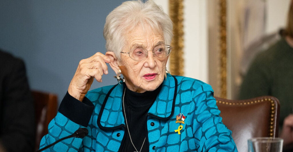 Virginia Foxx sits in the House rules committee.