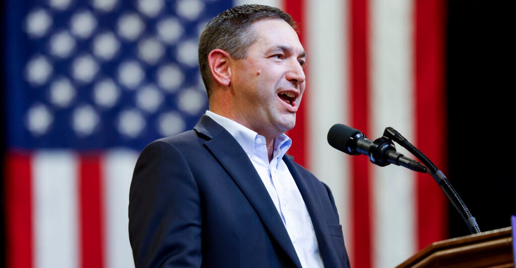 Montana Attorney General Austin Knudsen. (Photo by Michael Ciaglo/Getty Images)