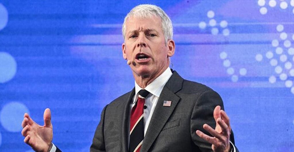 Energy Secretary Chris Wright speaking