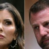 Side-by-side close-up photos of Kristi Noem and Sen. Markwayne Mullin.