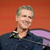 AUSTIN, TEXAS - MARCH 15: Gavin Newsom speaks onstage during the "Networth And Chill" featured session during the 2026 SXSW Conference And Festival at Hilton Austin on March 15, 2026 in Austin, Texas.