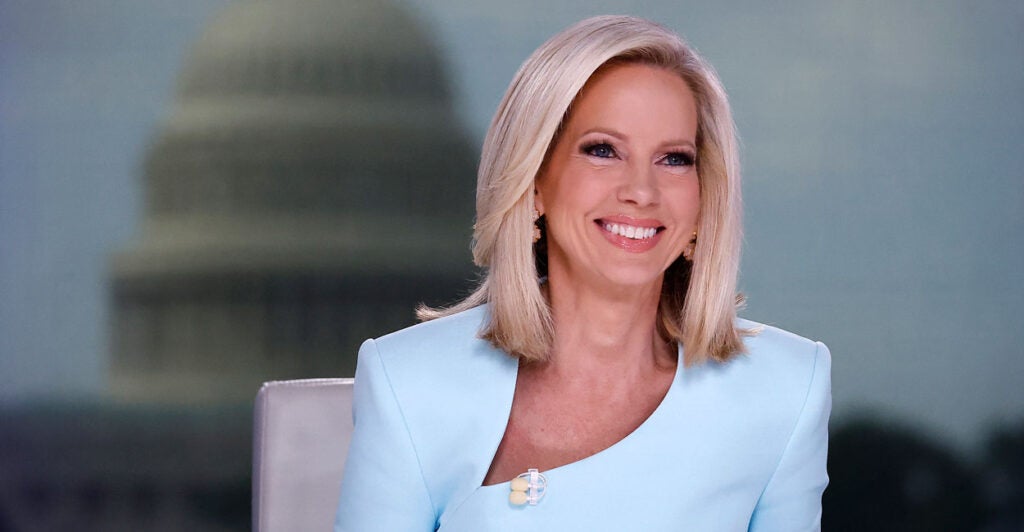 WASHINGTON, DC - AUGUST 24: Shannon Bream hosts Fox News Sunday with Shannon Bream at the FOX News D.C. Bureau on August 24, 2025 in Washington, DC. (Photo by Paul Morigi/Getty Images)