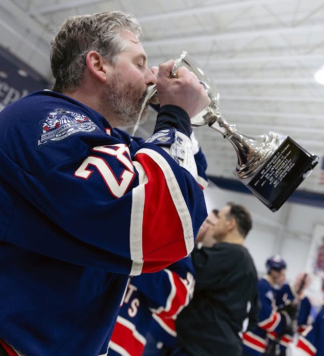 Lawmakers and Lobbyists Drop the Gloves in Ice Hockey Thriller