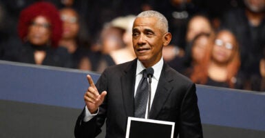 Former President Barack Obama recorded a shamelessly Orwellian gaslighting ad pushing redistricting in Virginia.