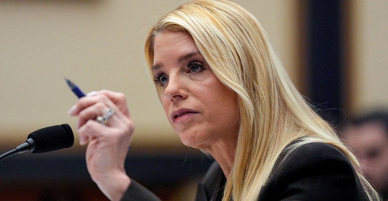 House Panel Subpoenas Attorney General Bondi in Epstein Probe
