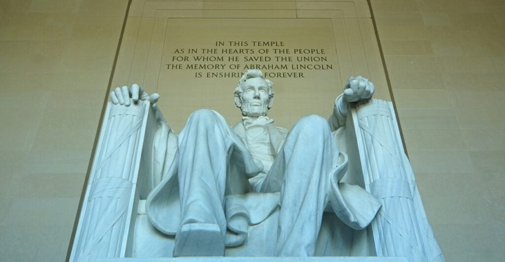 Lincoln Memorial.