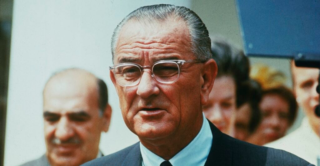President Lyndon Johnson