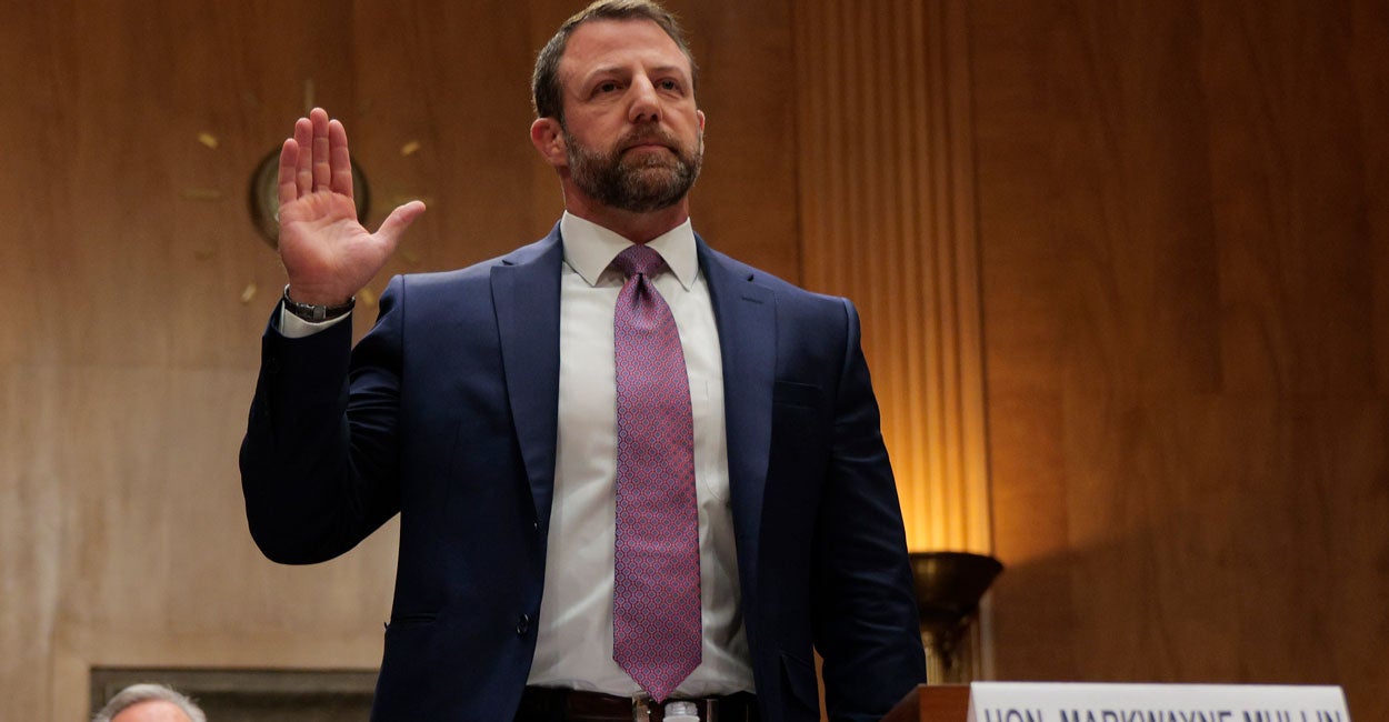 2 Democrats Side With Republicans to Confirm Mullin for DHS Secretary