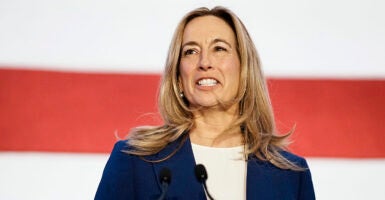 Mikie Sherrill faces an attorney ethics complaint over her decision to launch a New Jersey state portal to oppose ICE.
