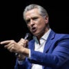 Gavin Newsom on February 28, 2026, in San Francisco, California.